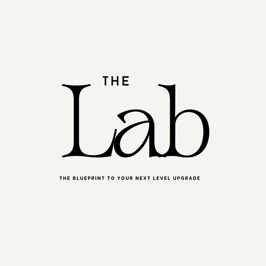 The Lab by The Patch Method logo with the tagline “The blueprint to your next level upgrade.”