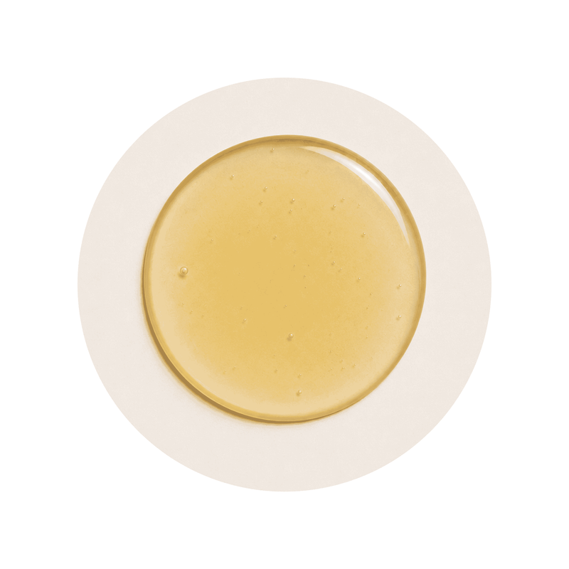 Oat Seed Extract ingredient close-up on a cream circular background